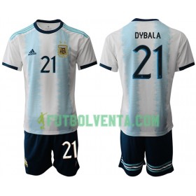 Camiseta de fútbol Argentina DYBALA 21 Niños 1ª equipación Copa América 2019